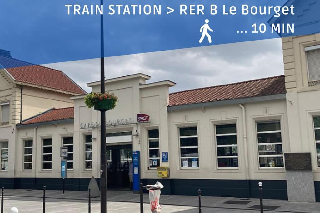 德朗西Le Lotus - Self Checkin - 20Min From Paris - Free Parking Around公寓 外观 照片