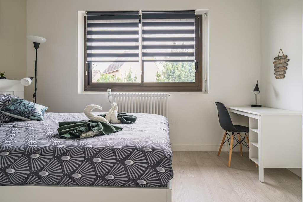 德朗西Le Lotus - Self Checkin - 20Min From Paris - Free Parking Around公寓 外观 照片